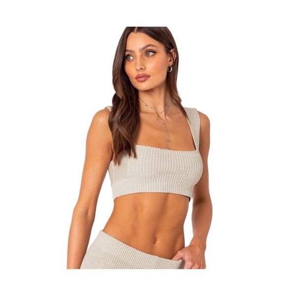 Women's Sunday knit bra top