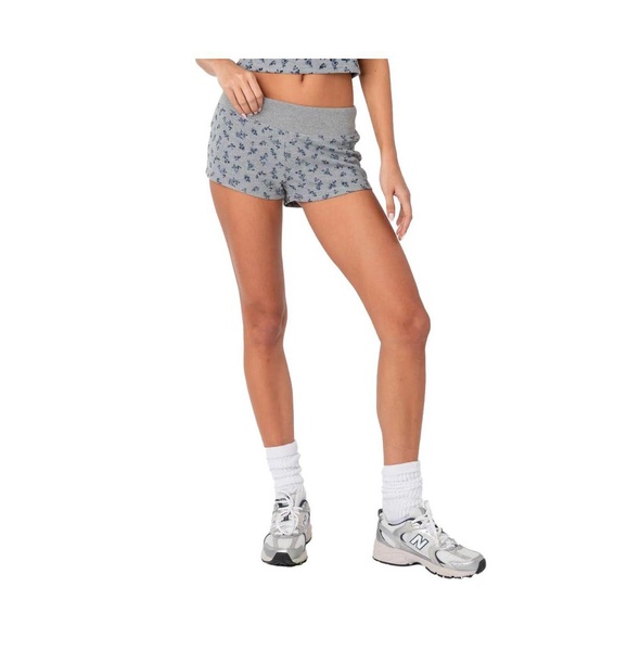 Women's Wildflower Waffle Low Rise Micro Shorts