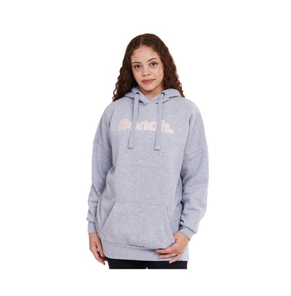 Women's Dayla Oversized Hoodie in Grey Marl