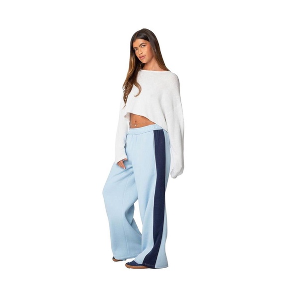 Women's Contrast Panel Sweatpants