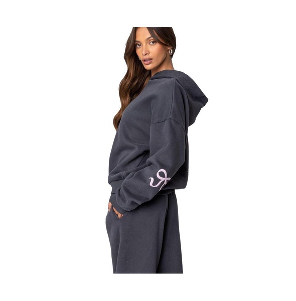 Womens Bonney Bow Detail Hoodie