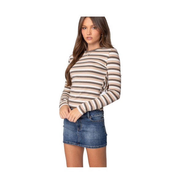 Women's Sivan Striped Long Sleeve T Shirt