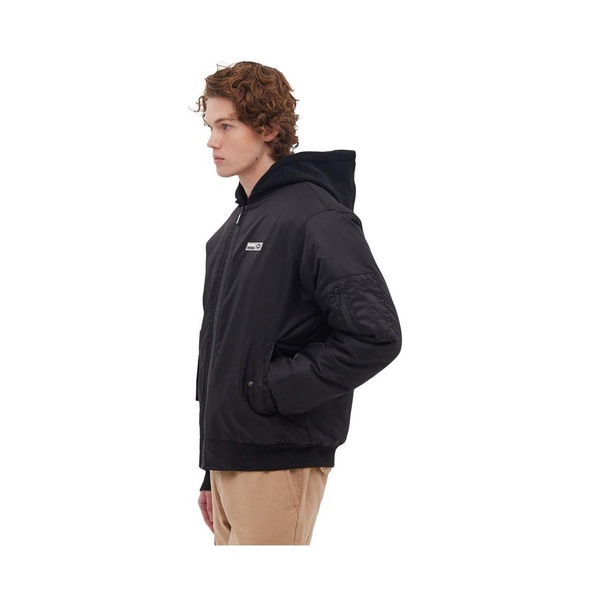 Men's Bomper Fleece Hood Bomber Jacket