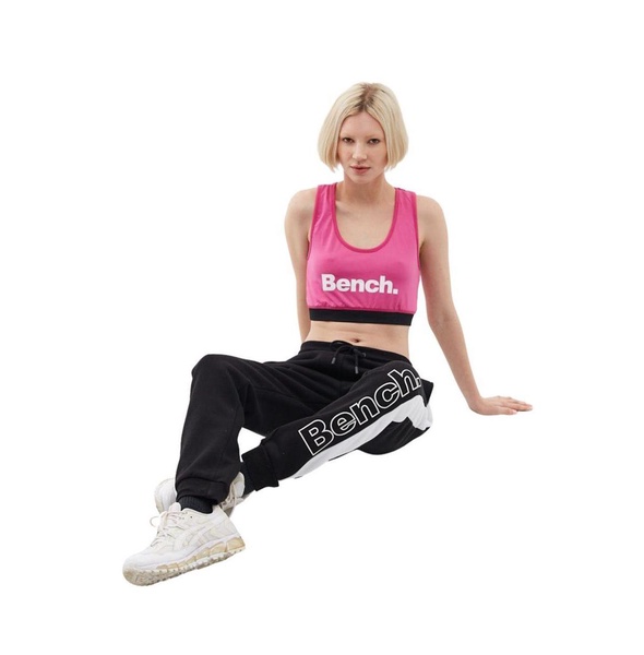 Womens Zarah Colorblock Joggers in Black