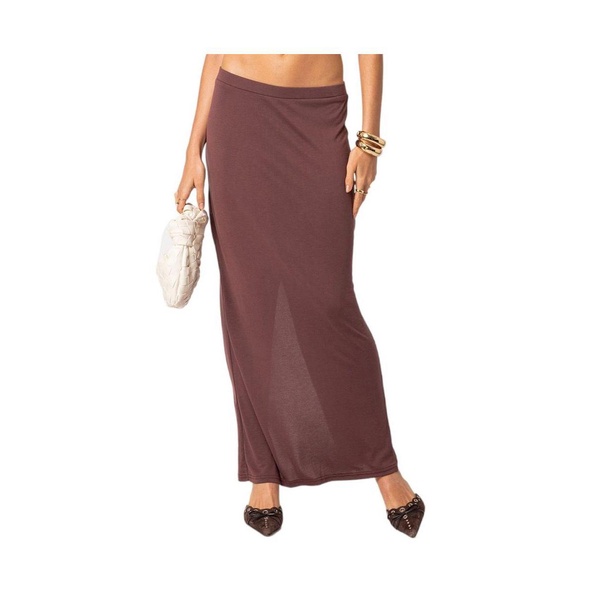 Women's Kenzie slitted maxi skirt