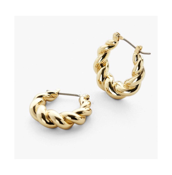 Twisted Hoop Earrings - Paris