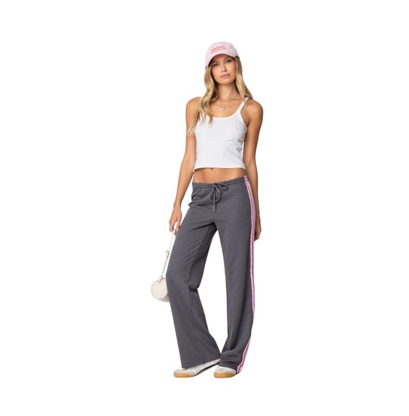 Women's Averie Contrast Striped Sweatpants