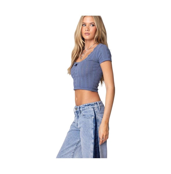 Women's Luciana Knit Crop Top