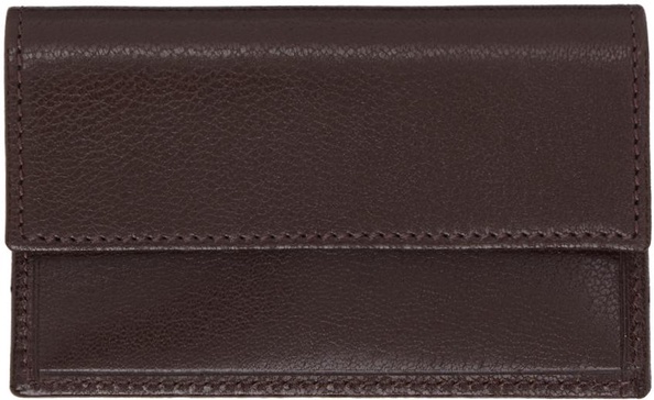 Brown Two Card Holder