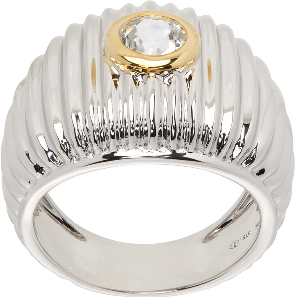 White Gold Maxi Berlingot Ring