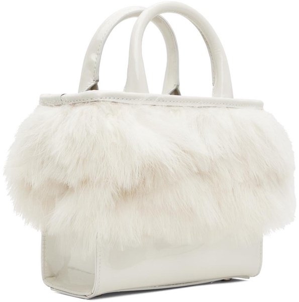 White Feather Bag