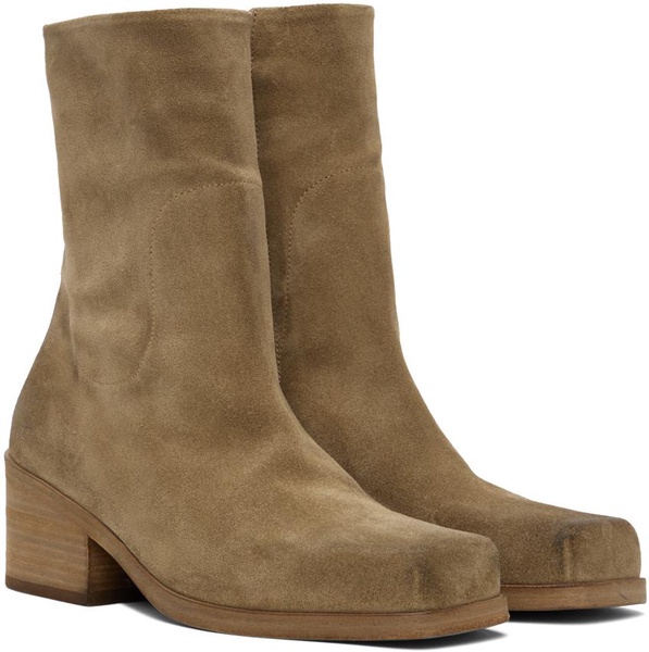 Beige Cassello Boots