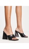 RAID Angel mules with angular heel in black