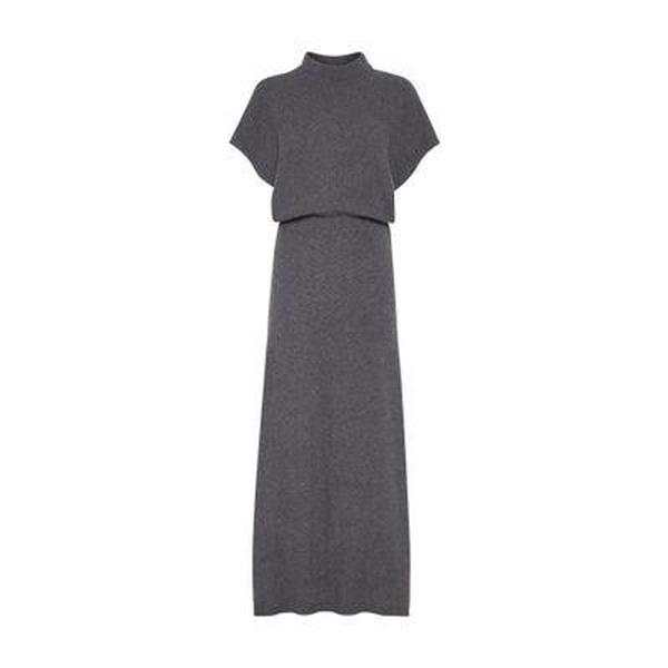 Cashmere Ribbed Maxi Dress