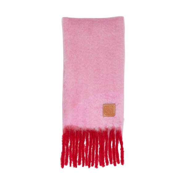 Fringed scarf