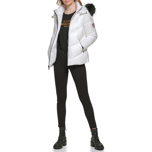 KARL LAGERFELD Paris Women's Short Puffer