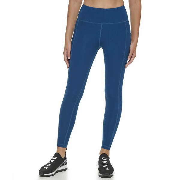 DKNY Women's Sport Tummy Control Workout Yoga Leggings