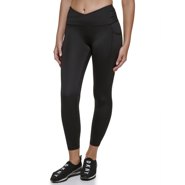 DKNY Women's Sport Tummy Control Workout Yoga Leggings