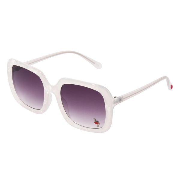 Betsey Johnson Women's in The Details Square Sunglasses