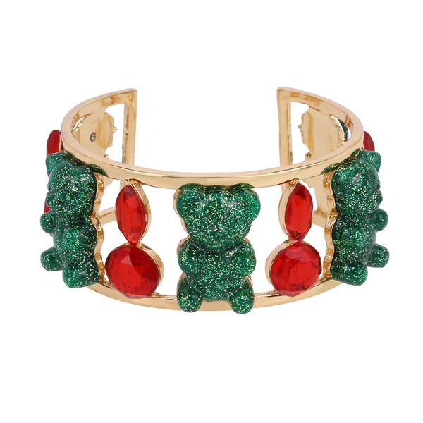 Betsey Johnson Christmas Cuff Bracelet