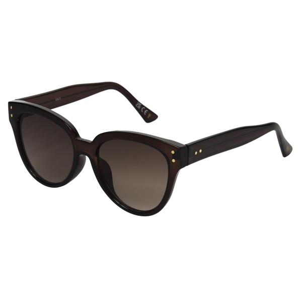 Frye Women's Janine Sunglasses Cateye, Brown, 53 mm