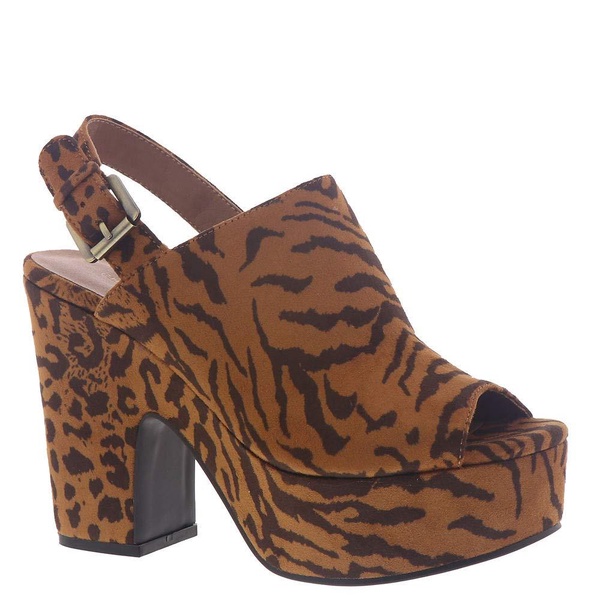 Chinese Laundry Women's Bella Tiger Leopard Platform