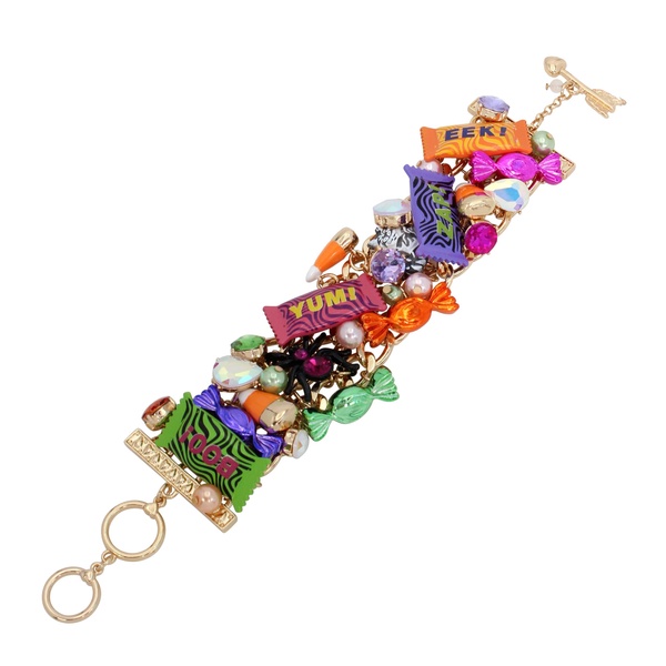 Betsey Johnson Womens Candy Statement Bracelet