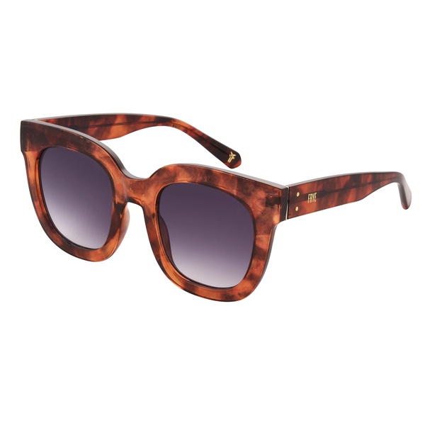 Frye Women's Delaney Square Sunglasses, Tort, 51 mm