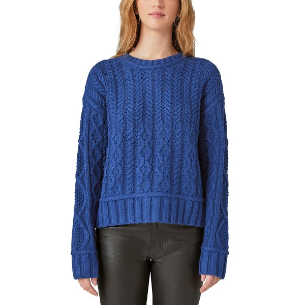 Lucky Brand Women's Cable Crew Sweater