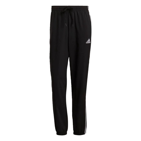 adidas Men's Tall Size Essentials 3-Stripes Fleece Tapered Cuff Pants