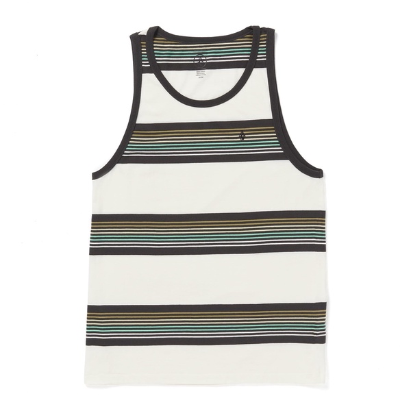 Volcom Men's Knowstone Striped Sleeveless Tank Top