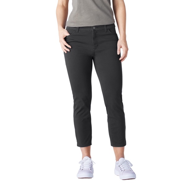 Dickies Women's Perfect Shape Twill Capris