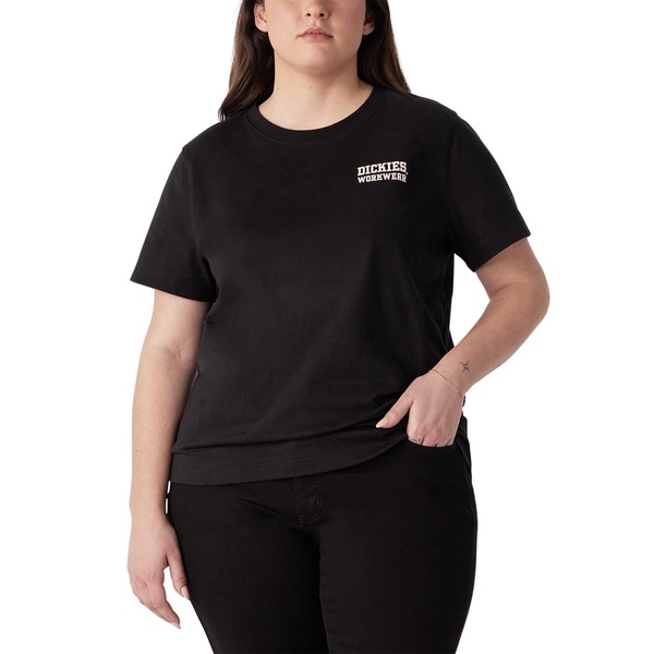 Dickies Size Women's Plus Heavyweight Workwear Graphic T-Shirt