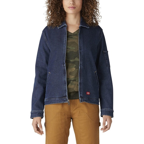 Dickies Women's Warming Temp-iq Flex Denim Eisenhower Jacket