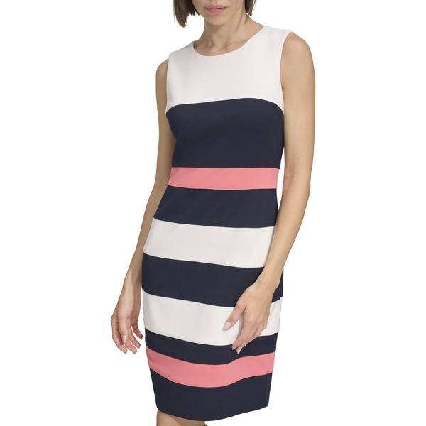 Tommy Hilfiger Women's Scuba Crepe Sheath Dress