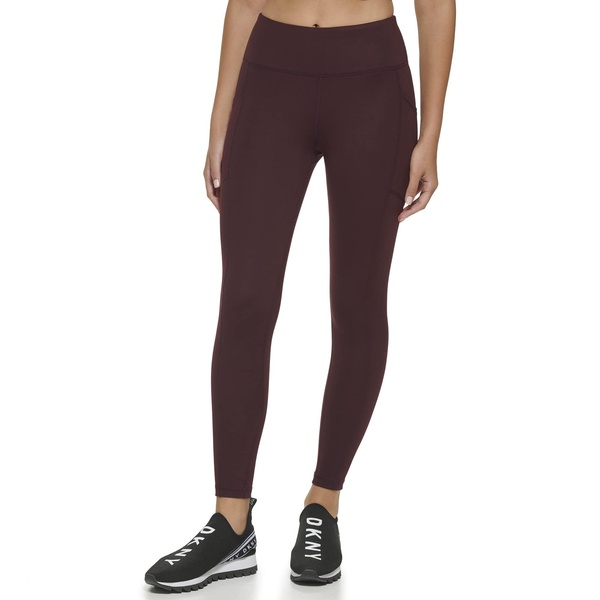 DKNY Women's Sport Tummy Control Workout Yoga Leggings