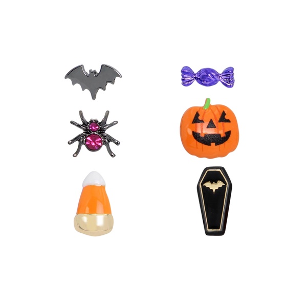 Betsey Johnson Womens Halloween Stud Earring Set