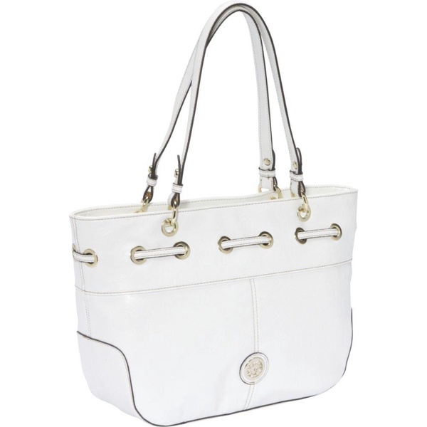 Anne Klein Anchors Away Satchel,White,One Size