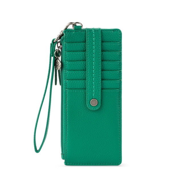 The Sak Kira Leather Card Wristlet, Clover