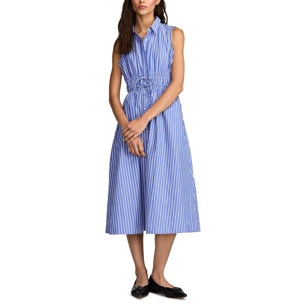 Cinch Waist Shirt Dress