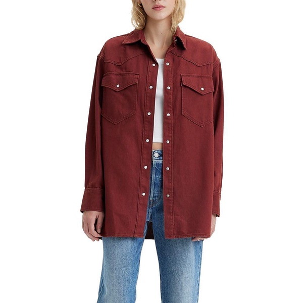 Levi's Women's Dylan Relaxed Western Shirt (Standard and Plus)