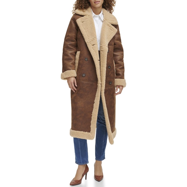 Levi's Women's Faux Shearling Long Coat