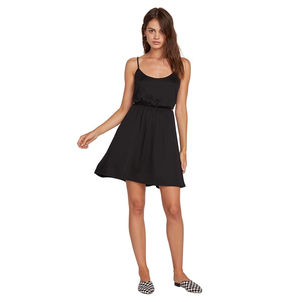 Volcom Women's Le Fresh Scooped Neck Knit Dress