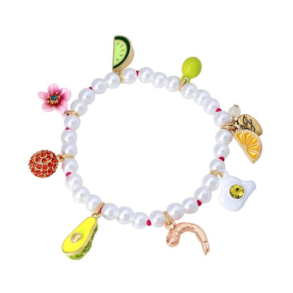 Betsey Johnson Brunch Charm Bracelet