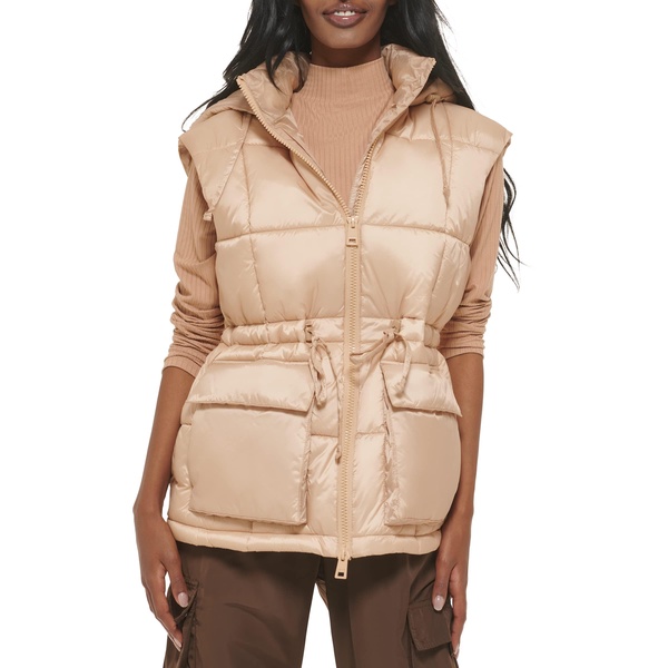 Levi's Women's Quilted Megan Hooded Puffer Jacket