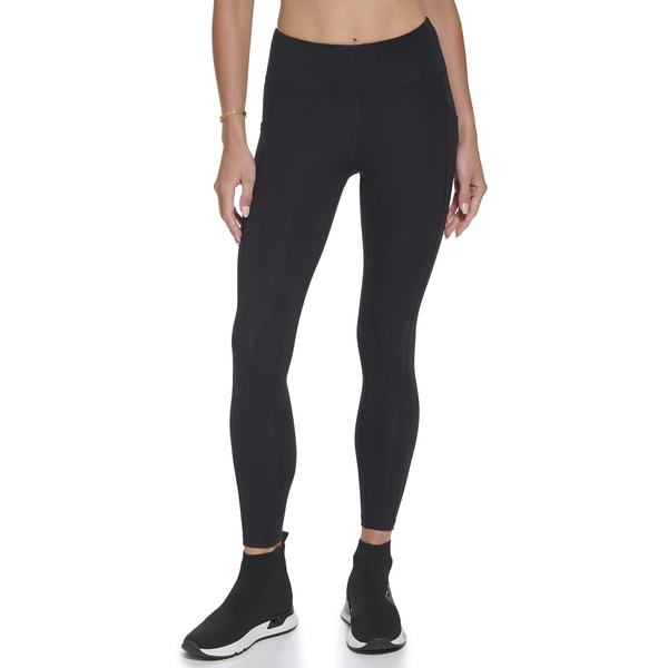 DKNY Women's Sport Tummy Control Workout Yoga Leggings