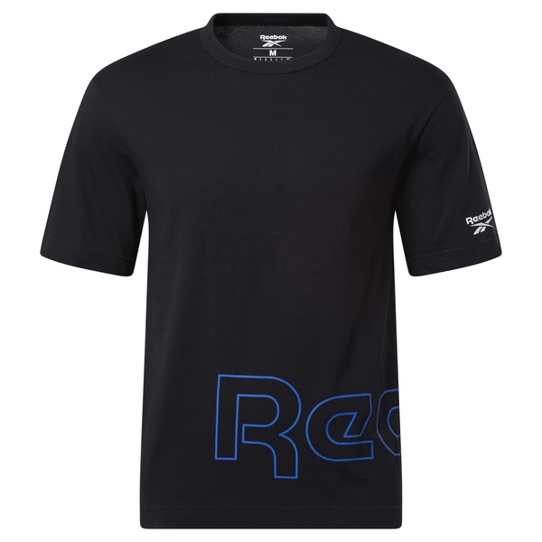 Reebok Men's Identity Training Logo Trend Short Sleeve Tee