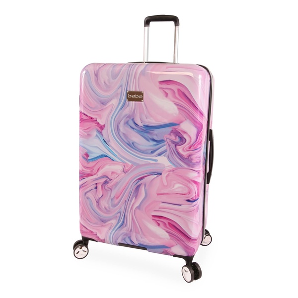 FILA Women's Luggage Hardside Spinner, Fuchsia Marble, Check-in 29"