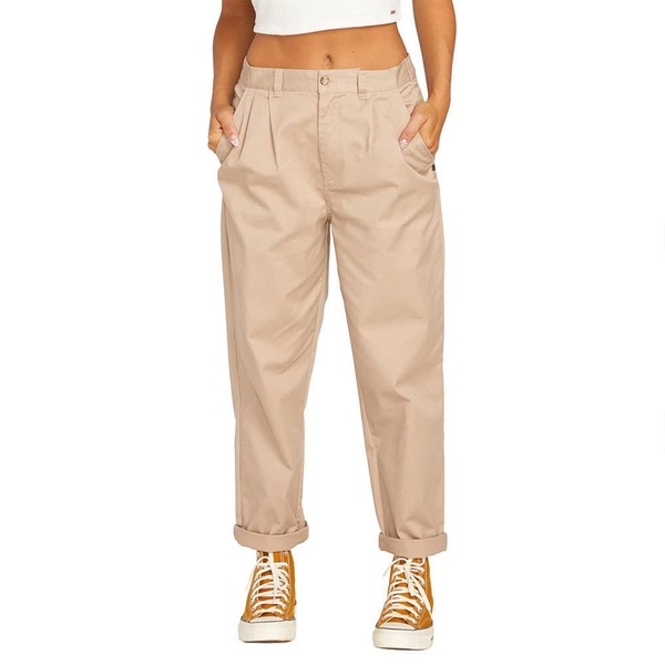 Volcom Women's Frochickie Trouser Slim Fit Chino Pant