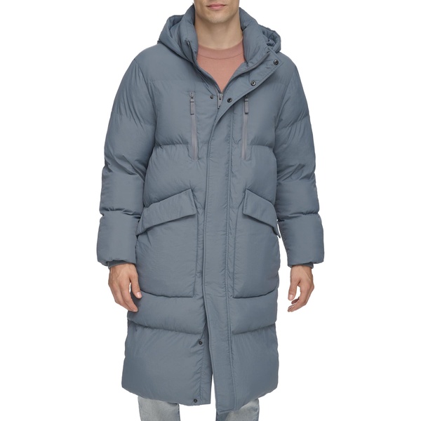 DKNY Men's Nylon Flex Parka